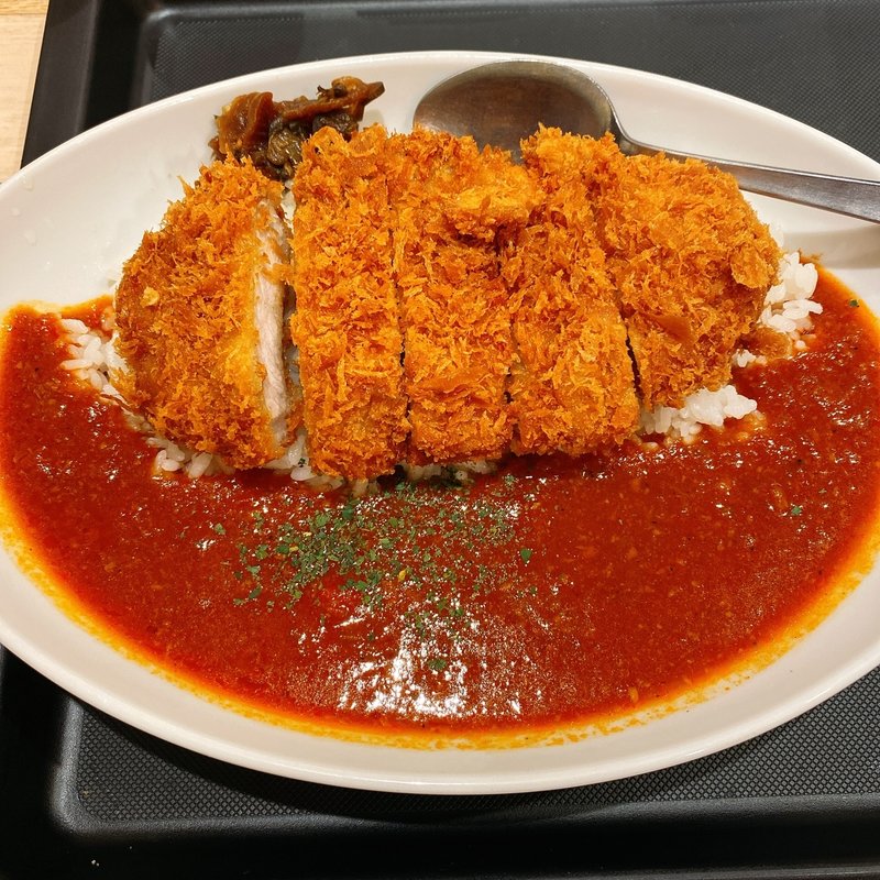 ロースかつトマトカレー(松のや 大阪駅前第3ビル店 )
