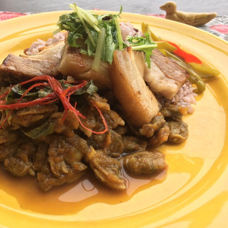 しじみ出汁あさりカレー(鳥ガラ貝出汁カレー専門店天)