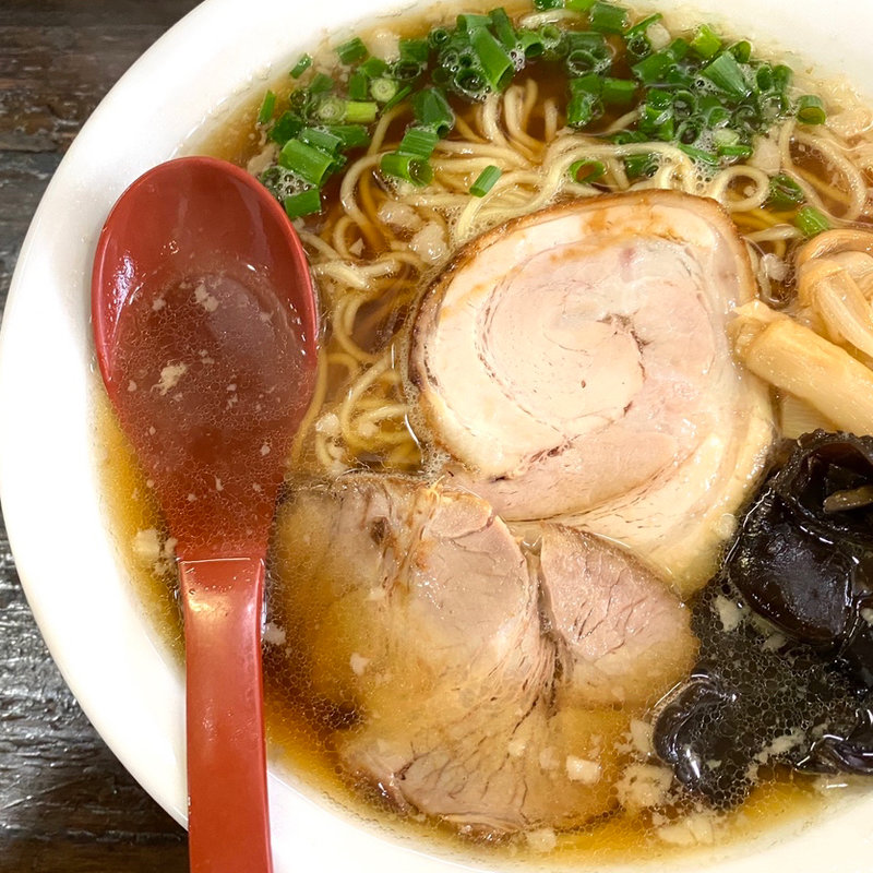 豚清湯煮干醤油ラーメン(常(JOE))