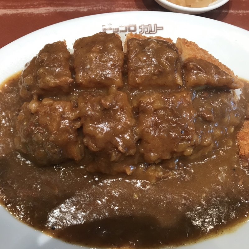 手作りカツカレー(グルメカリー ピッコロ 西宮阪急店)