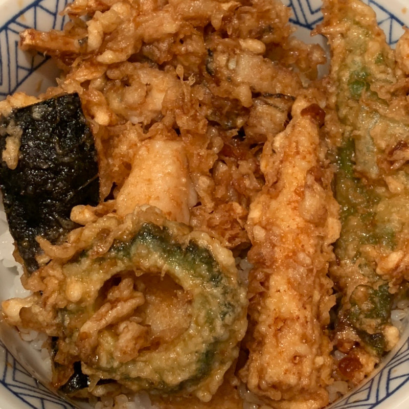 旬の天丼(一心 金子 )