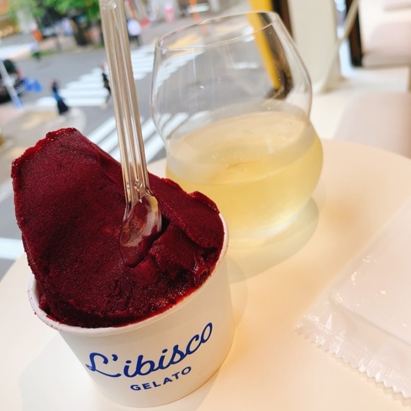 Single Gelato & Sparkling Wine(リビスコ 銀座店)