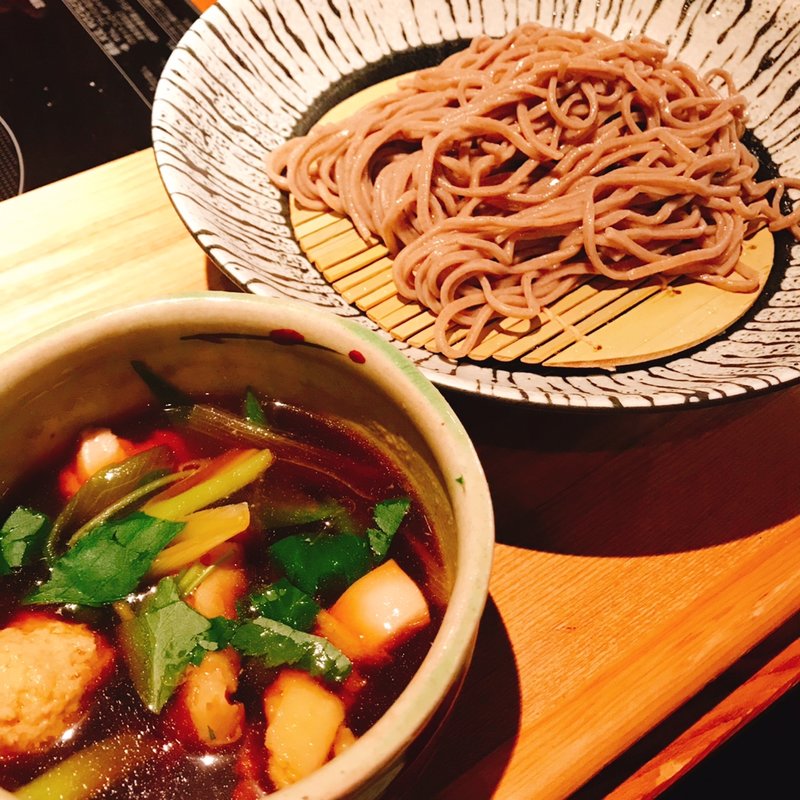 比内地鶏のつけそば(恵比寿  比内亭)