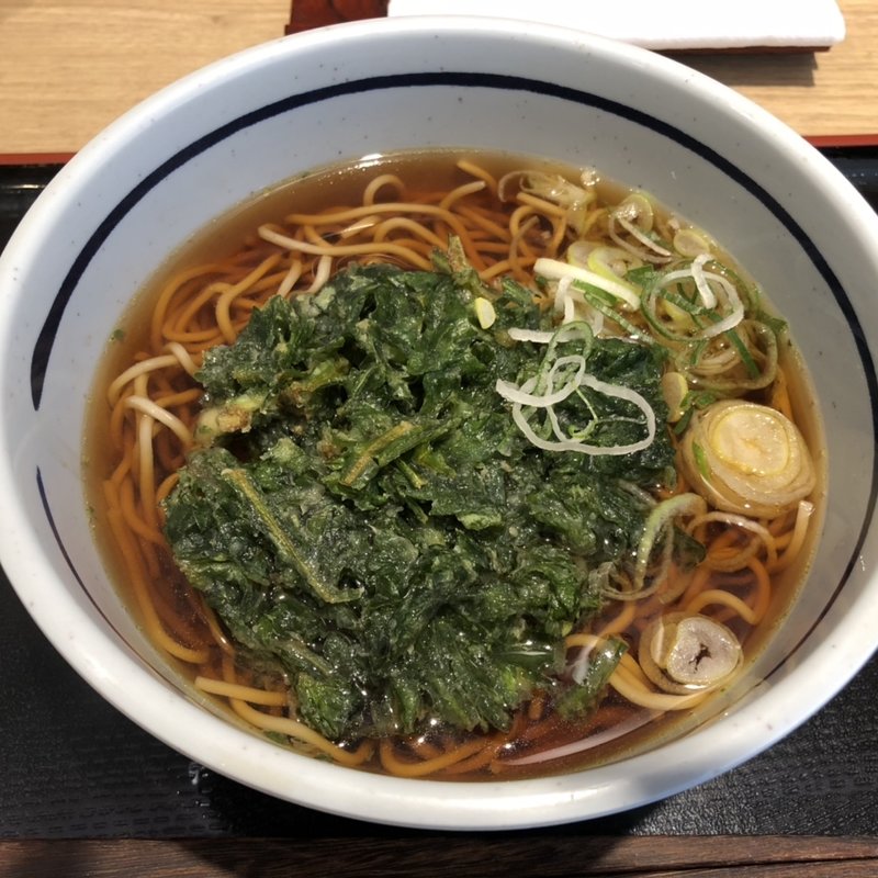 春菊天そば(吉そば 不動前店)