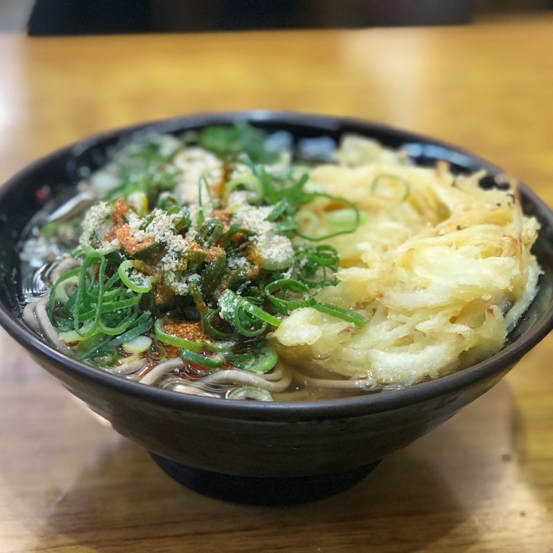 かき揚うどんorそばor細うどん(京橋うどん)