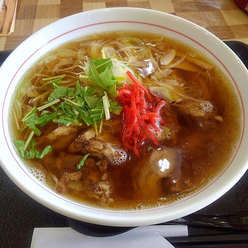 森の茶屋ソーキラーメン(林林館・森の茶屋 )