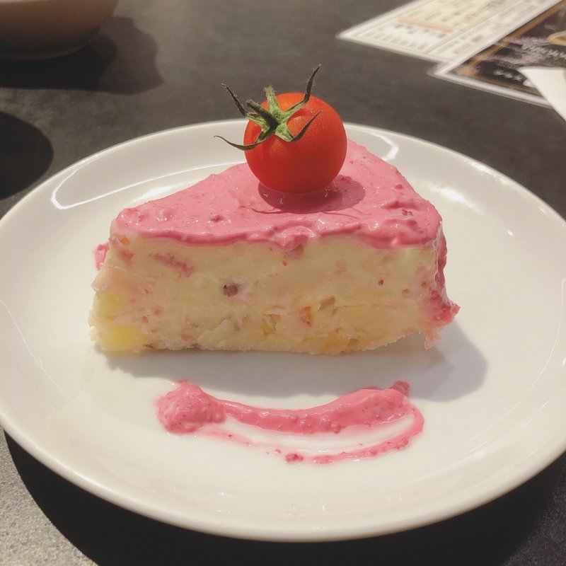 薫製ポテサラ(全力鶏 武蔵小杉店)