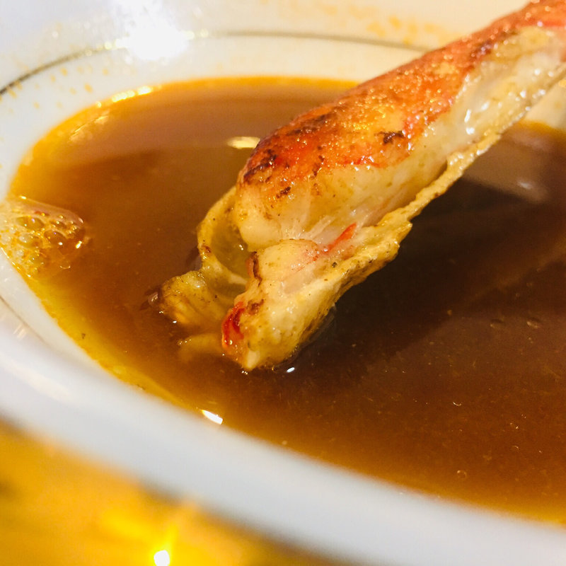 赤海老とズワイガニのビスク(Kitchenピエロ)