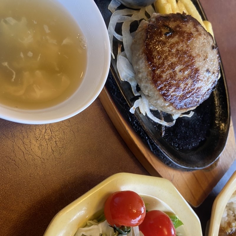 チーズハンバーグ『サラダバイキングつき』(ビッグボーイ 相模原店 （BigBoy）)