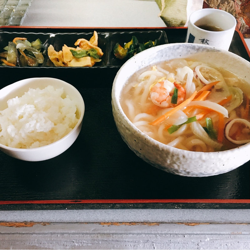 海鮮うどん定食(韓国家庭料理 ソウル家 （ソウルヤ）)