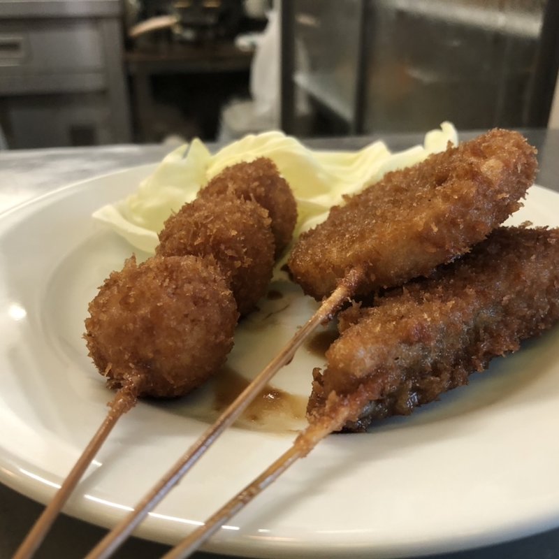 れんこん(串かつ 一燈園)