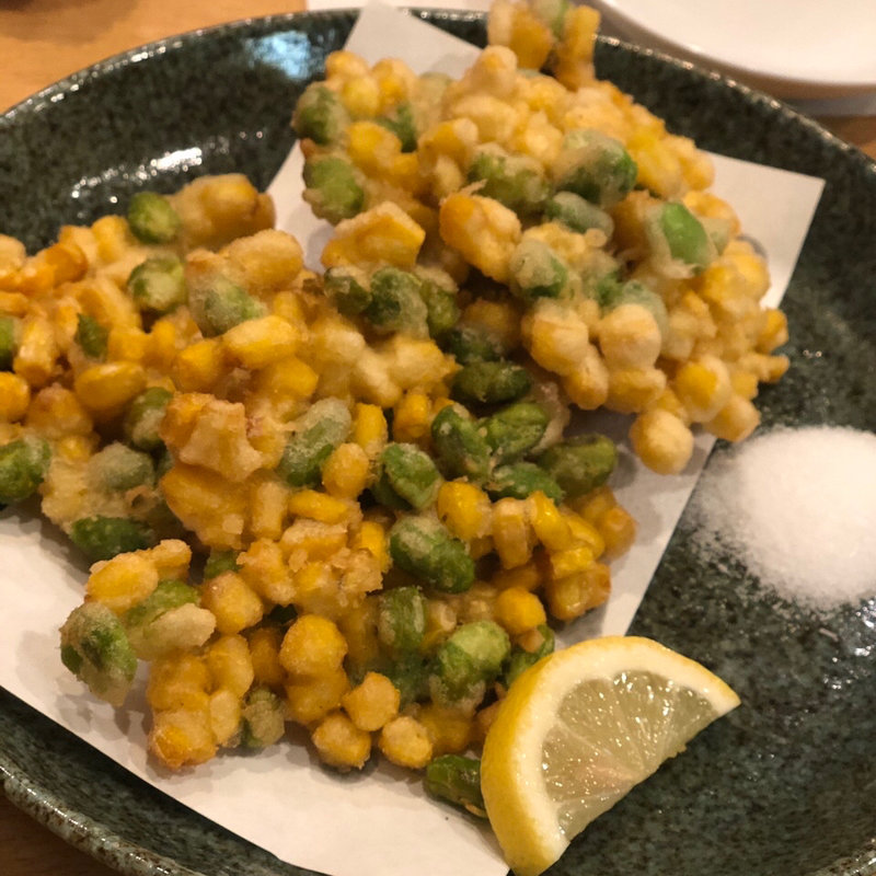 とうもろこしかき揚げ(湯浅 （ゆあさ）)