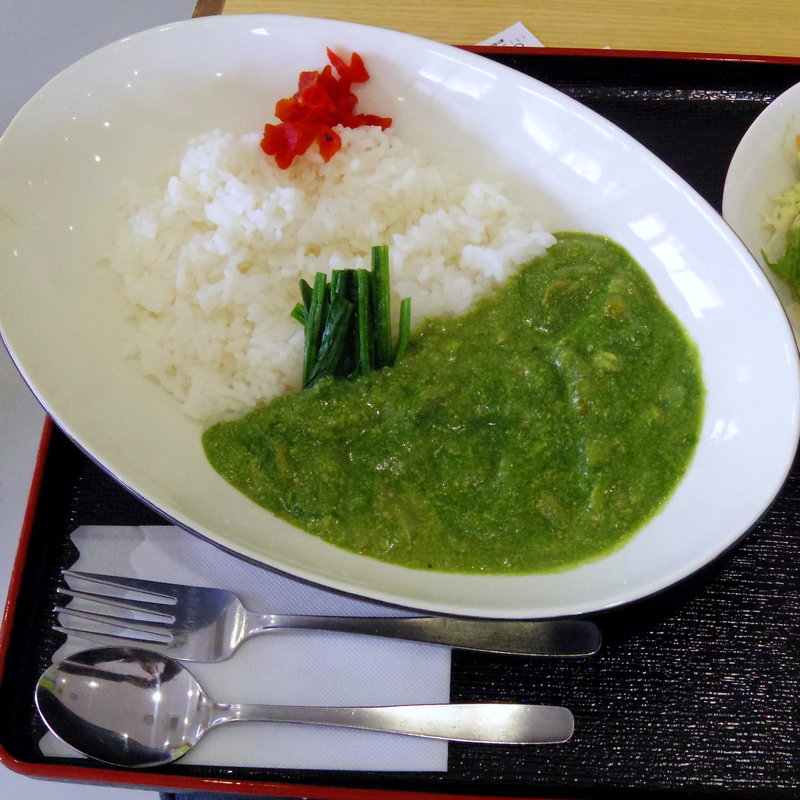 ほうれん草カレー(道の駅  にしね)