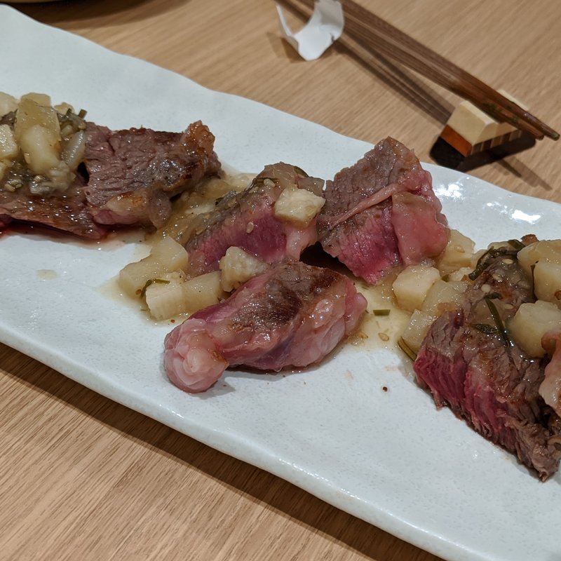 ステーキ(箱根・芦ノ湖 はなをり)