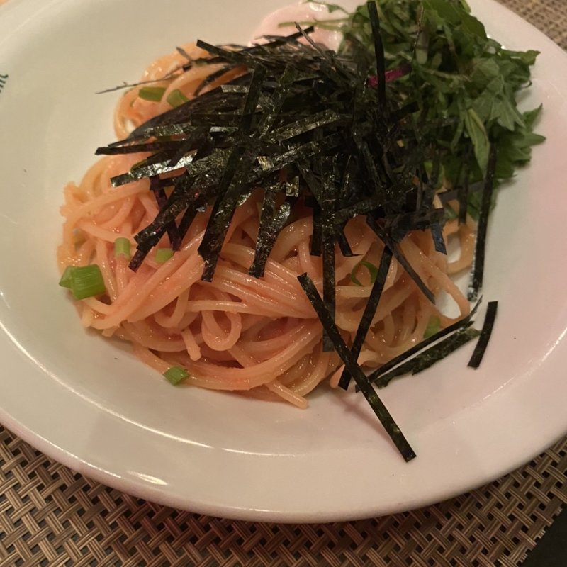 明太子パスタ(カフェ ラ・ボエム 麻布十番 （Cafe La Boheme）)