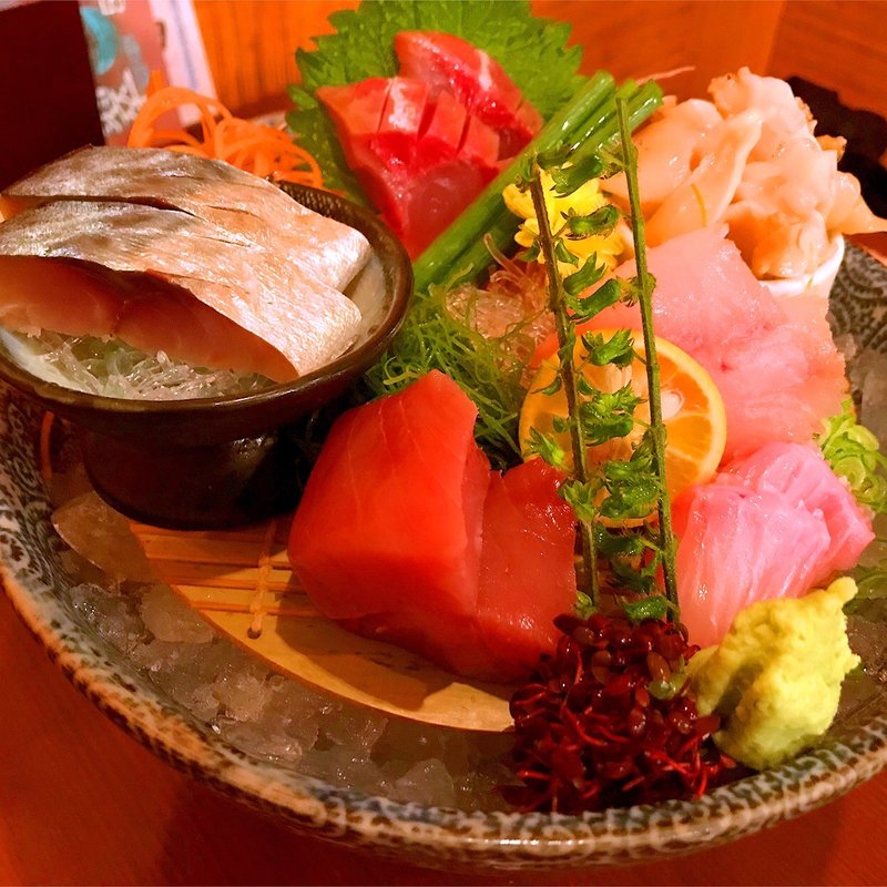 お造り5種盛り合わせ(【閉店】こだわりもん一家 成田店)