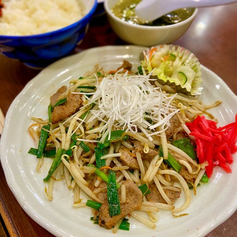 レバニラ(中華料理おがわ)