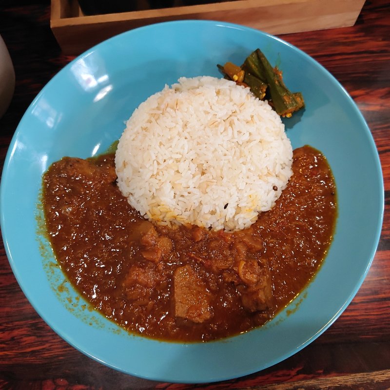 ポークカレー(曲がり角の間借りカレー春日部の良ちゃん)