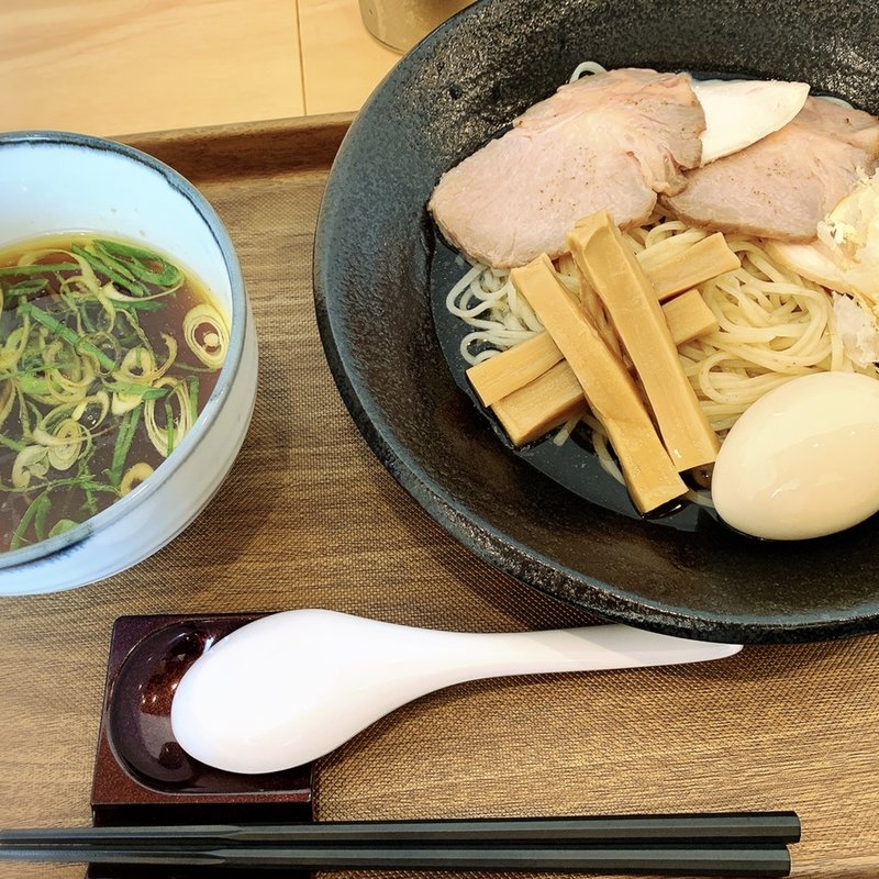 特製 醤油つけめん(麺庵えいと)