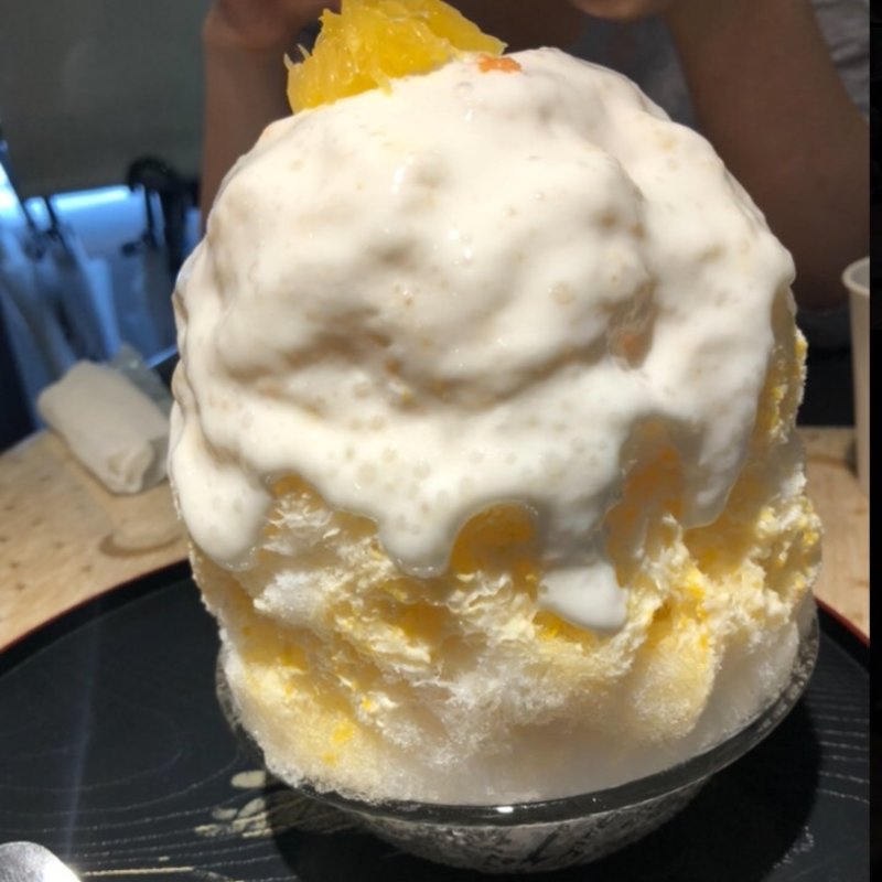 河内晩柑の果肉たっぷりの柑橘ヨーグルト(雪うさぎ )