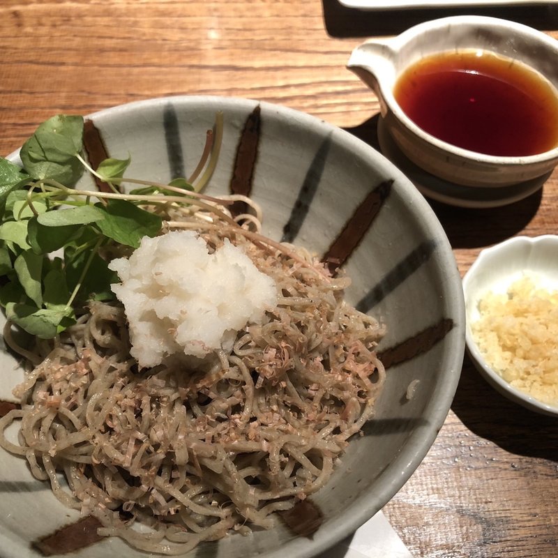 辛味大根おろしそば(蕎麦懐石 無庵(むあん))