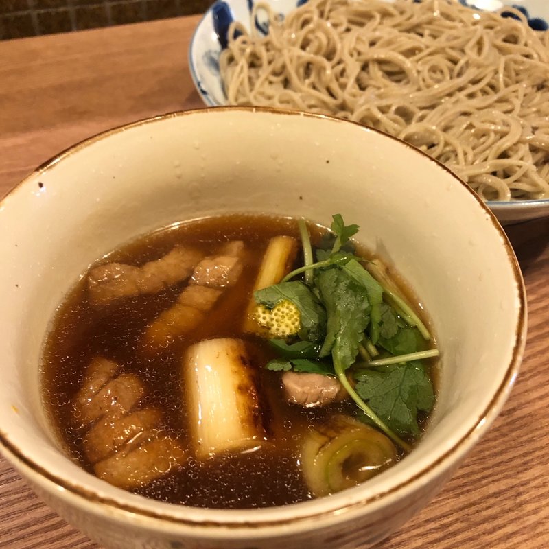 鴨せいろ(猫も杓子も)