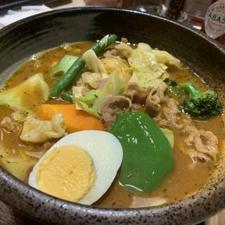 ラムと野菜のスープカレー(カレー食堂　心　西新宿店)