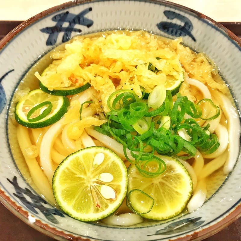 すだち冷やしうどん(宮武讃岐うどん ららぽーと豊洲店)