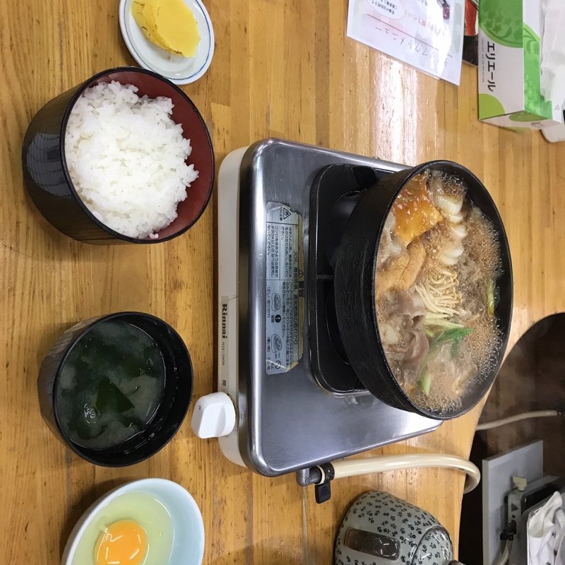 豚肉鍋定食(肉鍋 乃ざ㐂)