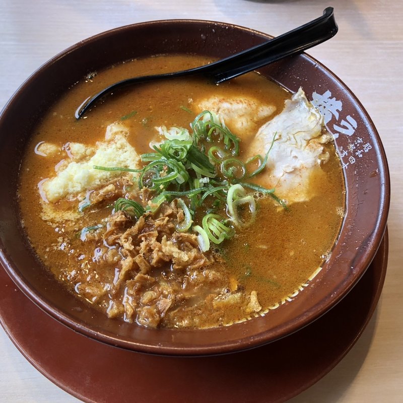チーズカレーラーメン(ラーメン横綱 寝屋川店)