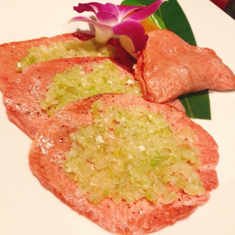 上ネギタン塩焼(游玄亭 新宿)