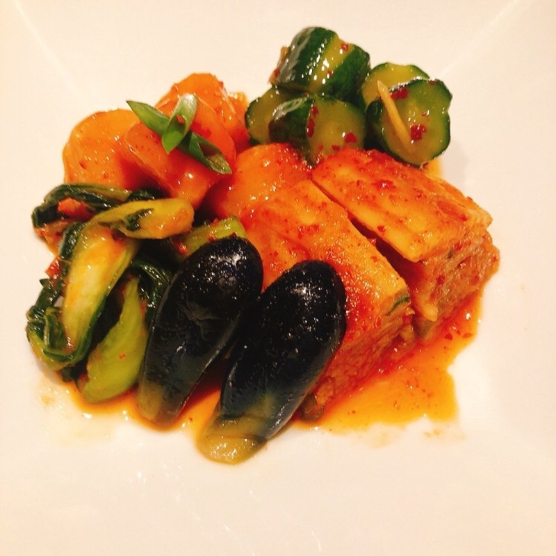 キムチ盛合せ(游玄亭 新宿)