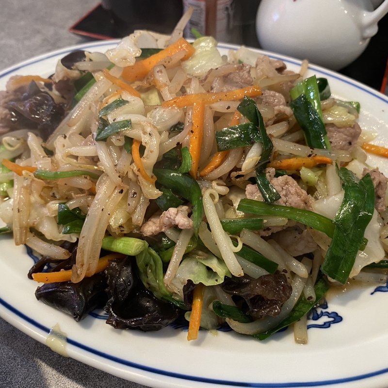 肉野菜炒め(らーめん 北国)