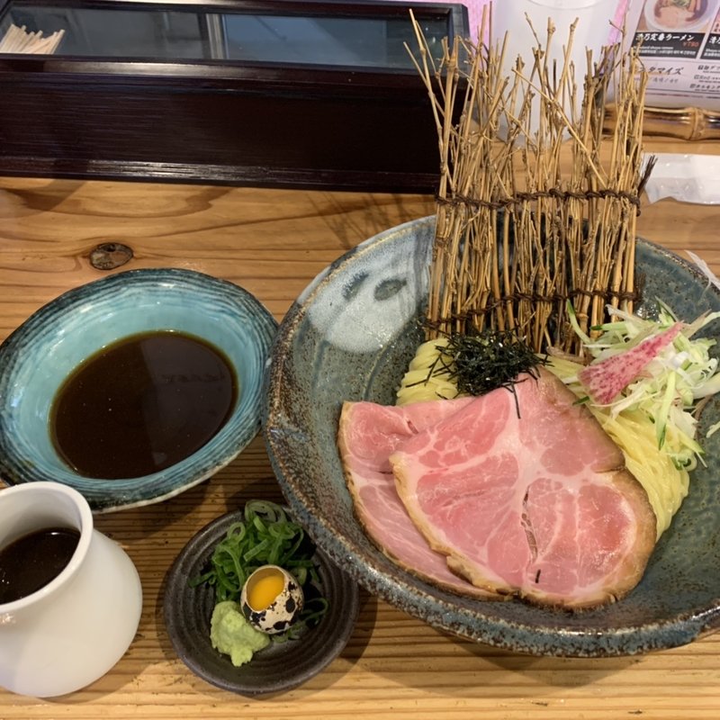 ざるラーメン(和 dining 清乃 堂山)