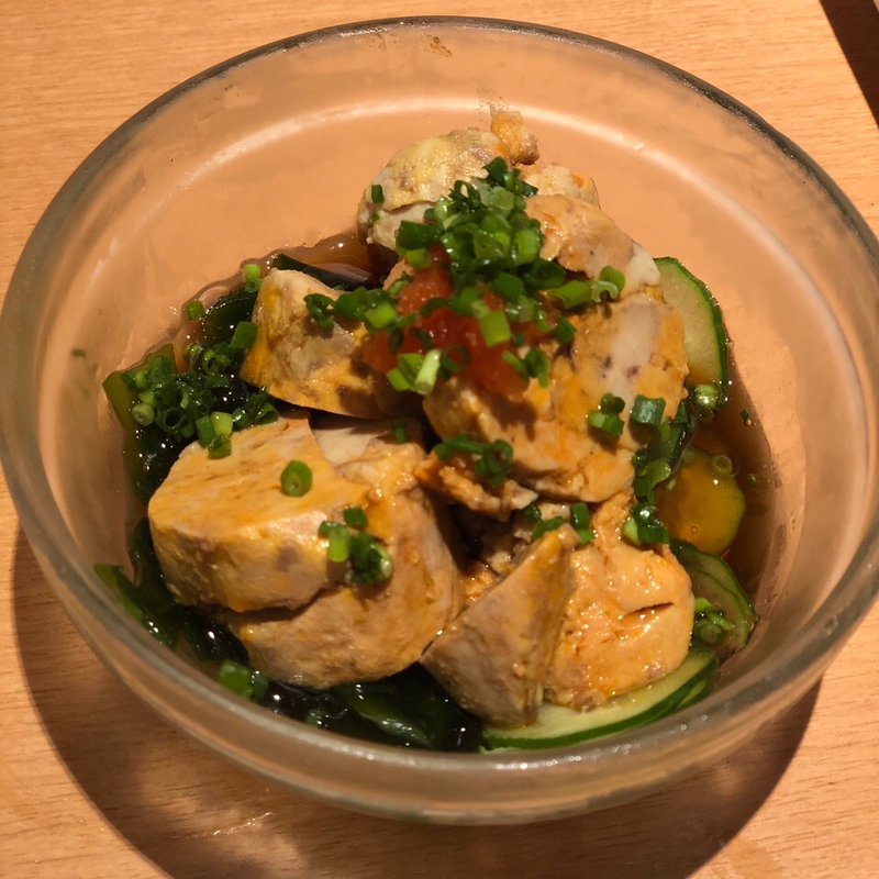 あん肝ポン酢(魚がし鮨 田町本店 （うおがしすし）)