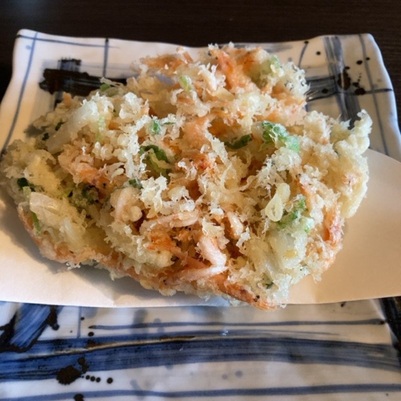 桜えびのかき揚げ(蕎麦処 多賀 （たが）)