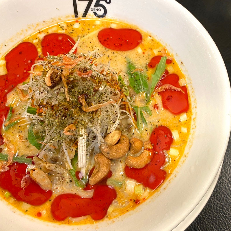 冷し汁あり担担麺(175°DENO〜担担麺〜 本店)