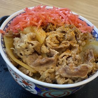 牛丼超特盛(吉野家 札幌狸小路店)