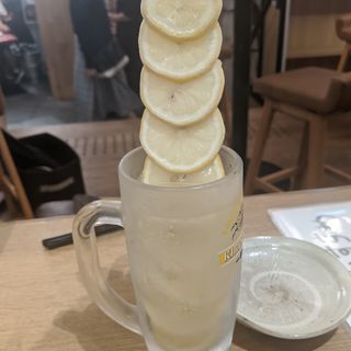 丸ごと生レモンサワー(牛寿司の牛味蔵)
