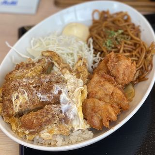 全力大人飯 チキンカツ丼(かつや 長野七瀬店 )