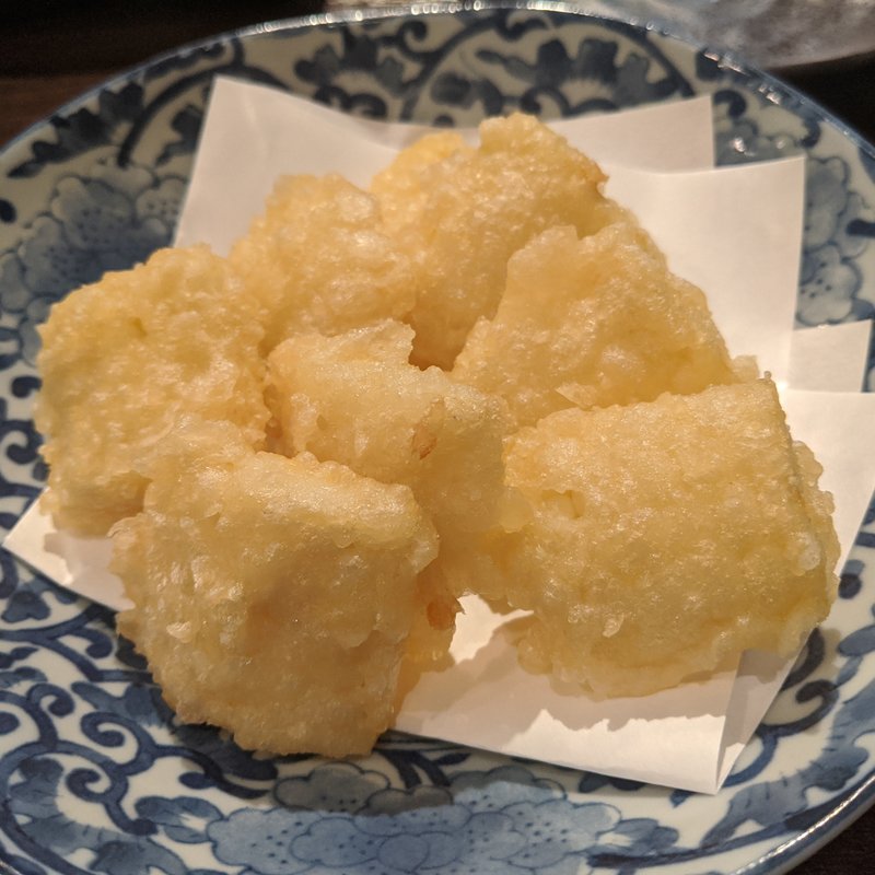 とうもろこし天ぷら(ゆうや　裏横)