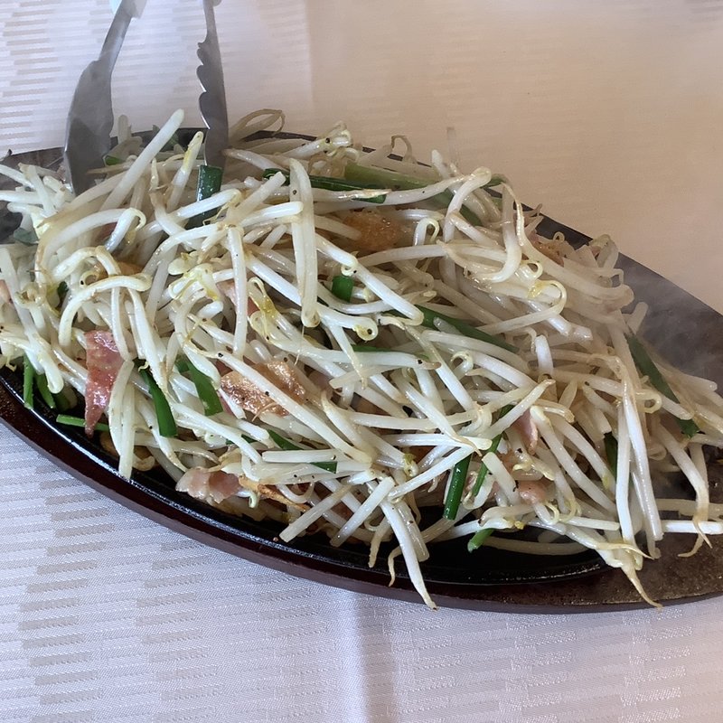 ガーリックもやし炒め(泉国際ゴルフ倶楽部)