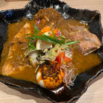 三種あいがけ(バガワーンカレー (Bagawaan Curry))