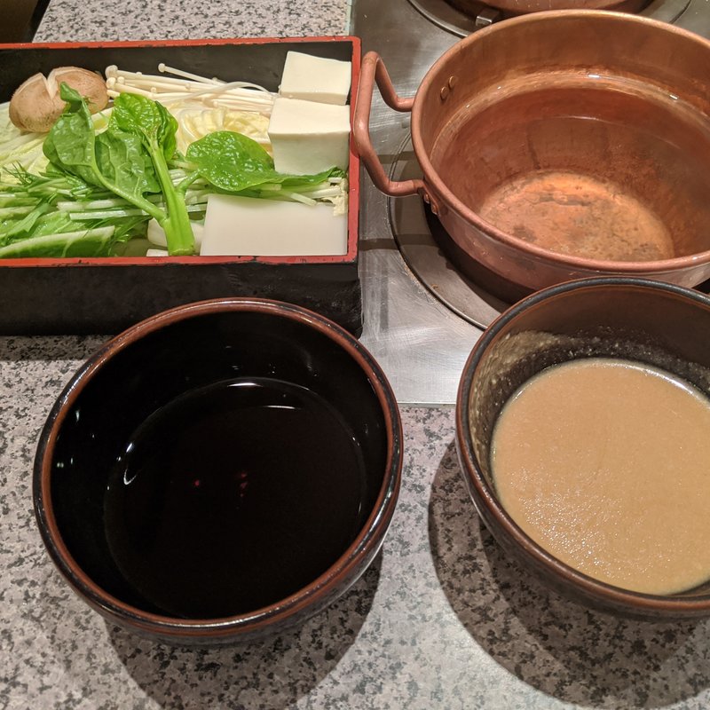 野菜盛合せ(しゃぶ亭 心斎橋店)