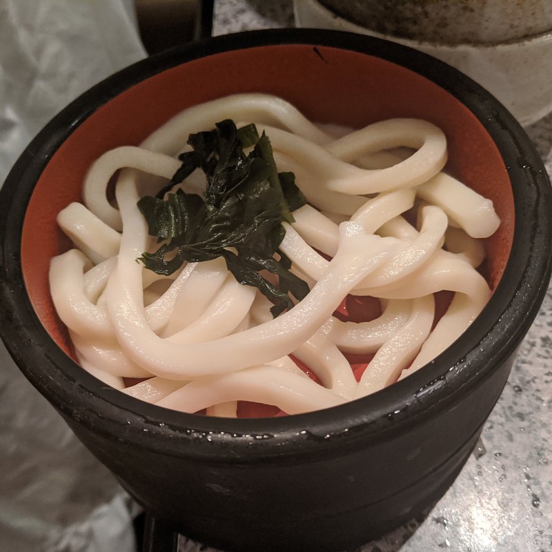 こだわりの太うどん(しゃぶ亭 心斎橋店)