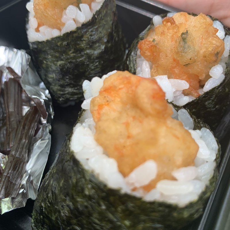 天むす(にぎりたて 金山店)