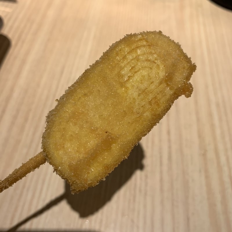 だし巻き玉子串(串カツビリー 高円寺)