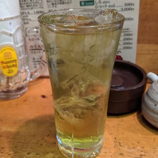 緑茶割り(居食屋めだか)