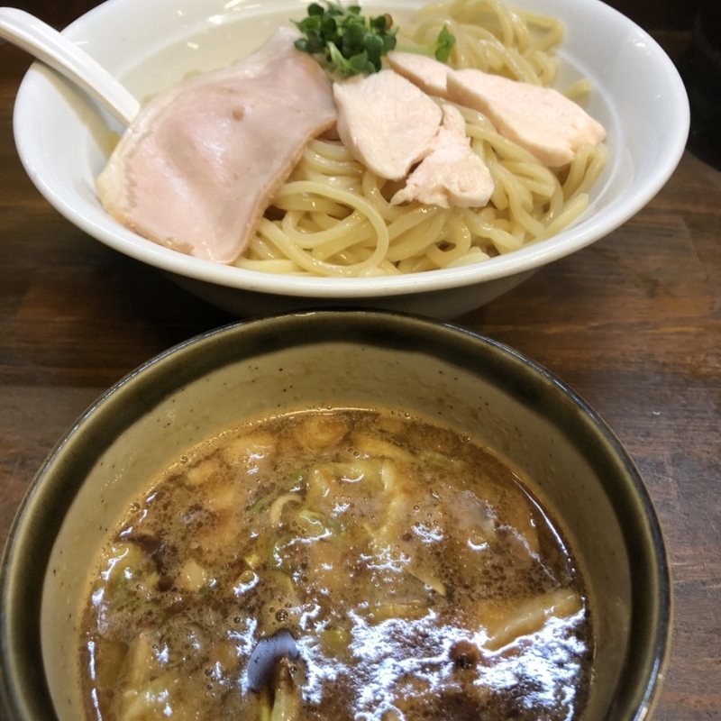 味噌つけ麺　大盛り(濃厚つけ麺茜堂 )