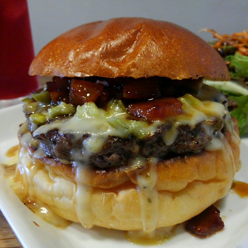 ハラペーニョチーズソースバーガー(クラフトバーガー 堂島)